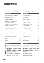 Preview for 2 page of Surtek BSL505 User Manual And Warranty