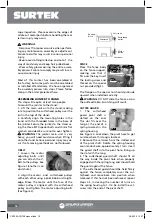 Preview for 16 page of Surtek CN706A User Manual