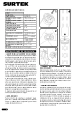 Preview for 4 page of Surtek CSS01 User Manual And Warranty