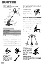 Предварительный просмотр 10 страницы Surtek DE512 User Manual And Warranty