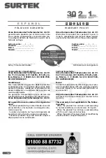 Preview for 12 page of Surtek DE512 User Manual And Warranty