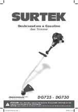 Предварительный просмотр 1 страницы Surtek DG725 User Manual And Warranty