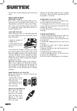 Preview for 20 page of Surtek GG518 User Manual And Warranty