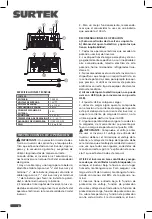 Preview for 4 page of Surtek IC61000 User Manual And Warranty