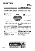 Preview for 12 page of Surtek IC61000 User Manual And Warranty