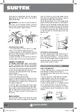 Preview for 10 page of Surtek SB714 User Manual And Warranty