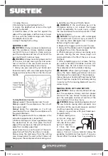 Preview for 18 page of Surtek SC507 User Manual