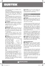 Preview for 20 page of Surtek SC507 User Manual