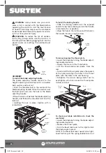 Preview for 30 page of Surtek SM710 User Manual And Warranty