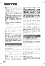 Preview for 10 page of Surtek SOLI5140-BV User Manual And Warranty