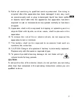 Preview for 3 page of Survivor MMR-88 DAB Instructions Manual