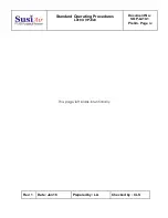 Preview for 4 page of SusiAir L410 UVP-E20 Standard Operating Procedures