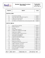 Preview for 16 page of SusiAir L410 UVP-E20 Standard Operating Procedures