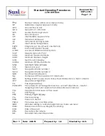 Preview for 26 page of SusiAir L410 UVP-E20 Standard Operating Procedures