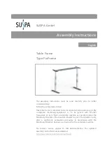 Suspa FixFrame Assembly Instructions Manual предпросмотр