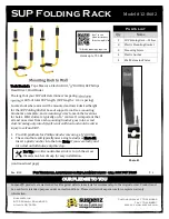 SUSPENZ 12-8602 Quick Start Manual preview