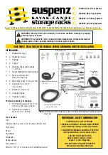 SUSPENZ 7801BSZ Manual preview