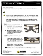 Preview for 2 page of SUSPENZ EZ Roller 44-0166 Quick Start Manual