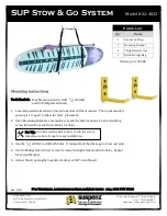 Preview for 1 page of SUSPENZ SUP Stow & Go System Mounting Instructions