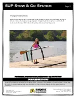 Preview for 2 page of SUSPENZ SUP Stow & Go System Mounting Instructions