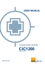 SUSS CIC1200 User Manual preview