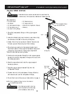 Preview for 6 page of Sussman WarmaTowel W500 Installation And Operating Instruction