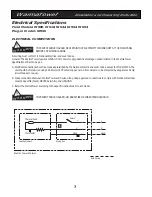 Preview for 8 page of Sussman WarmaTowel W500 Installation And Operating Instruction