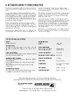 Preview for 4 page of Sutherland Director Line Preamp Owner'S Manual