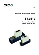 SUTO S418-V Instruction And Operation Manual предпросмотр