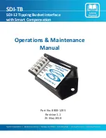 Предварительный просмотр 1 страницы Sutron 8800-1205 Operation & Maintenance Manual