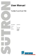 Preview for 1 page of Sutron TesiMod TP22 User Manual