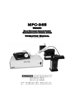 Sutter Instrument MPC-365 Series Operation Manual предпросмотр