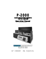 Sutter Instrument P-2000 Operation Manual preview