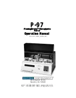 Предварительный просмотр 1 страницы Sutter Instrument P-97 Operation Manuals