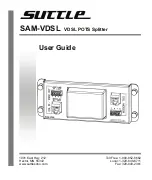 Suttle SAM-VDSL User Manual предпросмотр