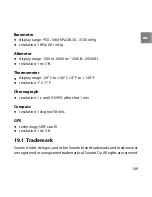 Preview for 109 page of Suunto Ambit 2.0 User Manual