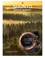 Suunto Ambit3 Vertical Service Manual preview