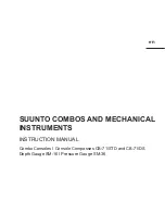 Suunto CB-71/DS Instruction Manual предпросмотр