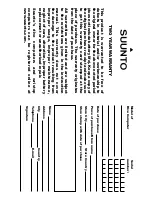 Preview for 55 page of Suunto Cobra2 User Manual