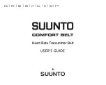 Preview for 1 page of Suunto Comfort Belt User Manual