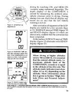 Preview for 21 page of Suunto Companion Owner'S Instruction Manual