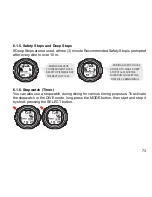 Preview for 72 page of Suunto D9tx User Manual