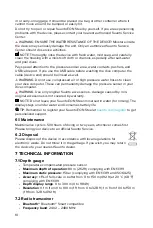 Preview for 10 page of Suunto DW141 Safety And Regulatory Information Manual