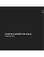 Preview for 1 page of Suunto ELEMENTUM AQUA User Manual