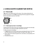 Preview for 14 page of Suunto ELEMENTUM VENTUS User Manual