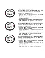 Preview for 29 page of Suunto G9 Instruction Manual