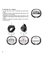 Preview for 42 page of Suunto G9 Instruction Manual