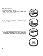 Preview for 50 page of Suunto G9 Instruction Manual