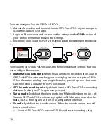 Предварительный просмотр 12 страницы Suunto GPS TRACK POD User Manual