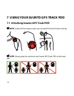 Предварительный просмотр 14 страницы Suunto GPS TRACK POD User Manual